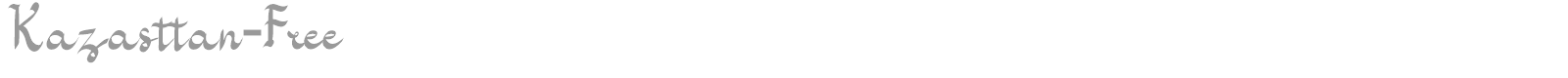 Kazasttan font preview