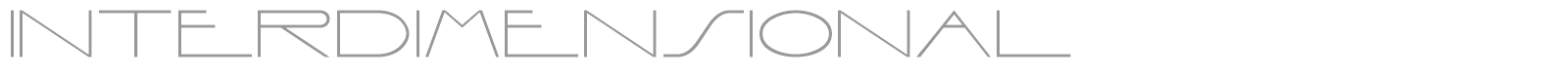 Interdimensional font preview
