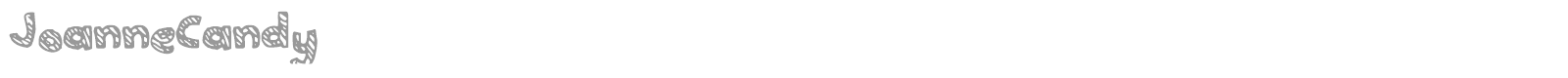 Joanne Candy font preview