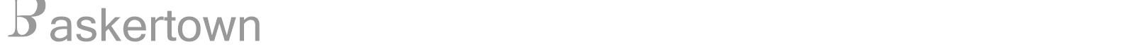 Baskertown font preview