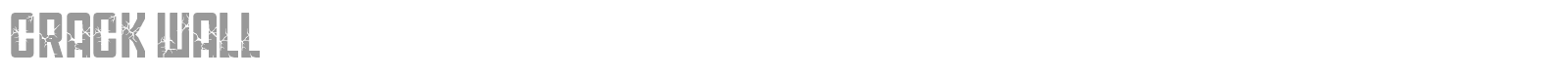Crack Wall font preview
