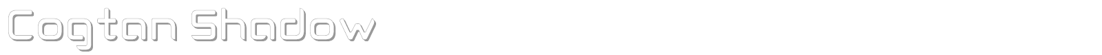 Cogtan font preview