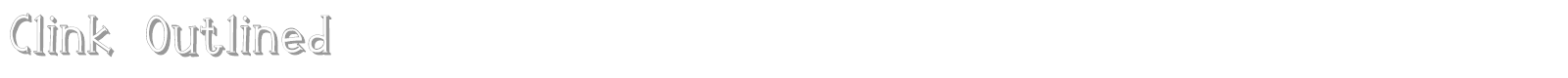 Clink font preview
