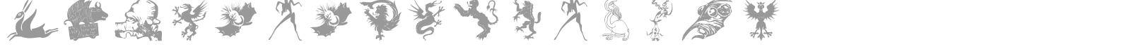 Mythologicals One font preview