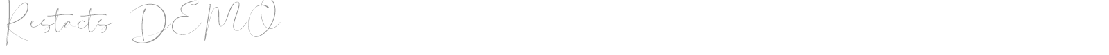 Restacts font preview