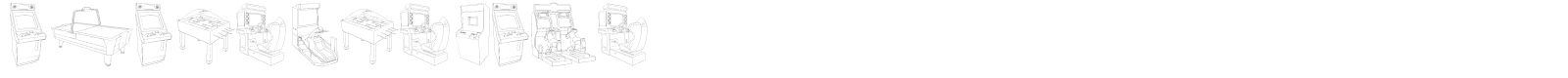 Arcade Video Games font preview