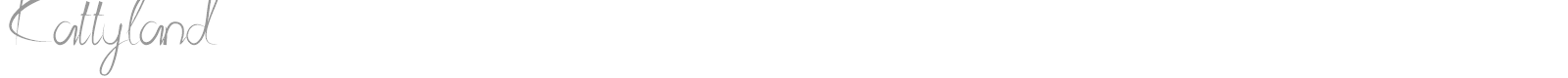 Kattyland font preview