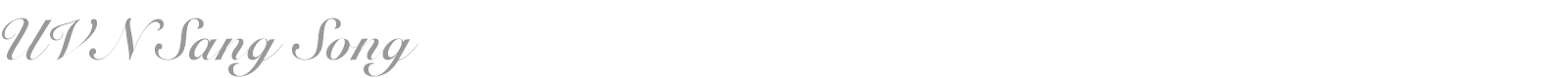 Font UVN Sang Song