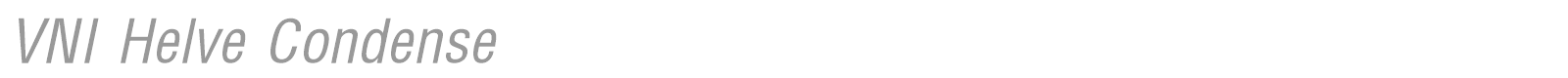 Font VNI-Helve-Condense