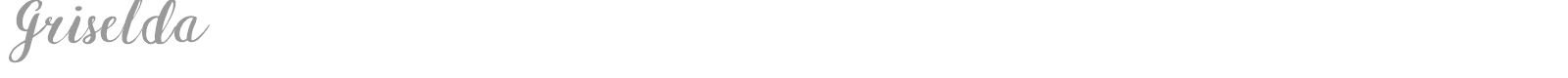 Griselda font preview