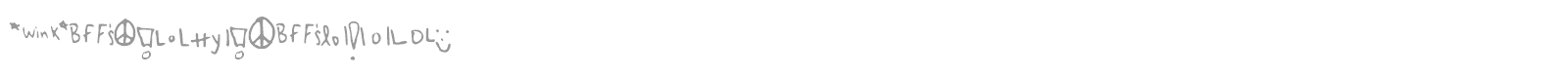 MyRanda Symbols font preview