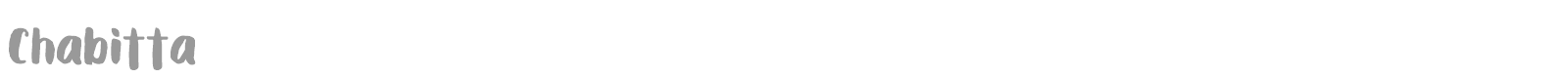 Chabitta font preview