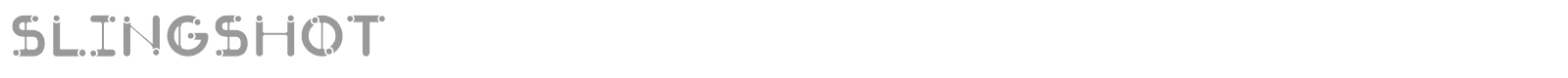 Sling Shot font preview