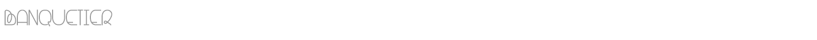 Banquetier font preview