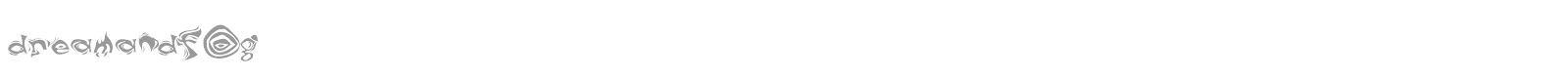 Dream And Fog font preview