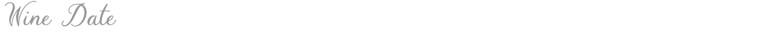 Wine Date font preview