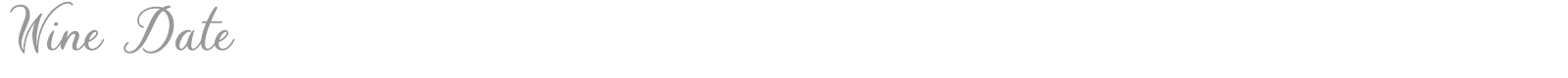 Wine Date font preview