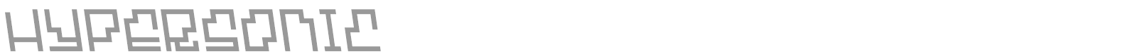 Hypersonic font preview
