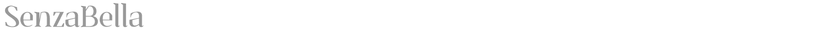Senza Bella font preview