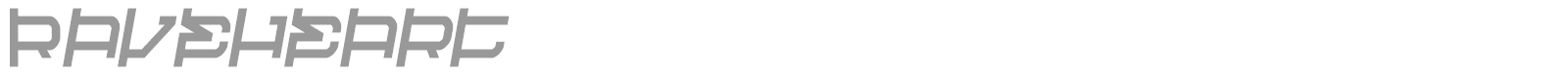 Raveheart font preview