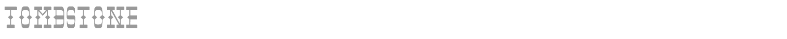 Tombstone font for Mac font preview