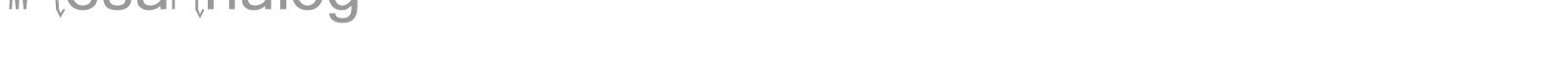 Mesa Analog font preview