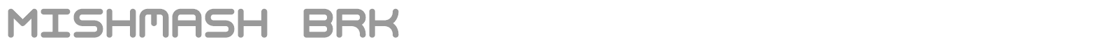 Mishmash font preview
