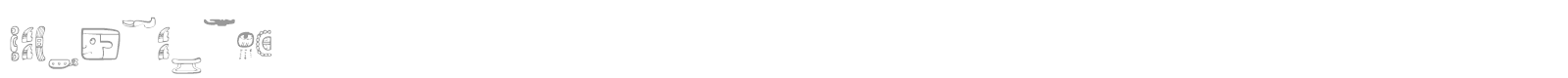 Meso America font preview