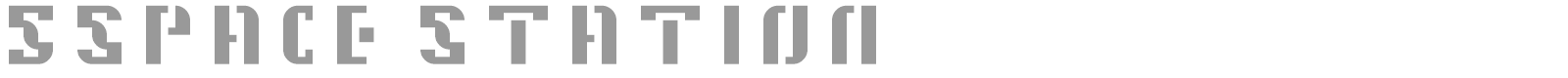 5 Space Station font preview