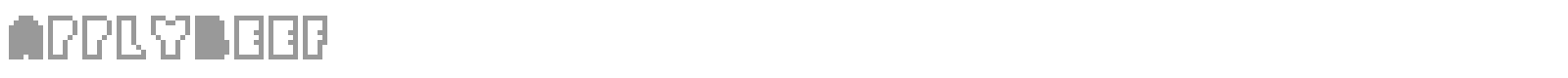Apply Beef font preview