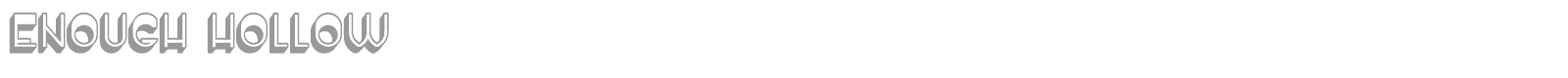 Enough font preview