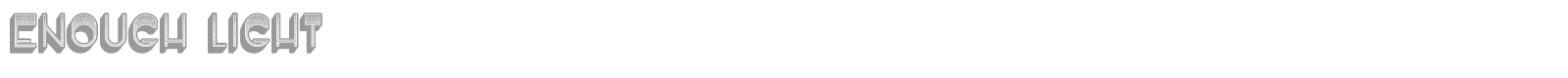 Enough font preview
