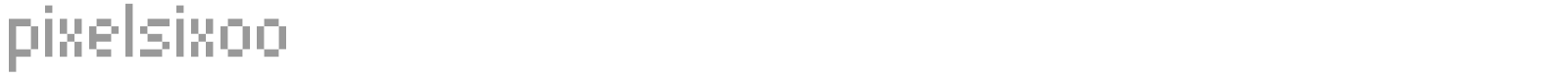 PixelSix font preview