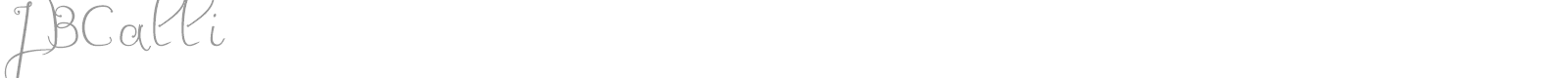 JB Calli font preview
