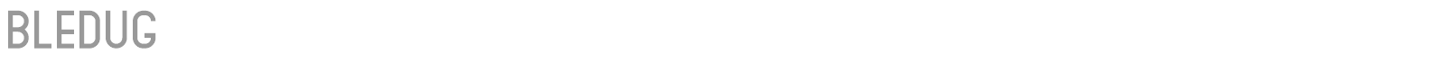 Bledug font preview