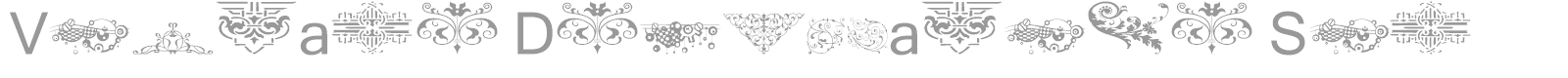 Vintage Decorative Signs 19 font preview