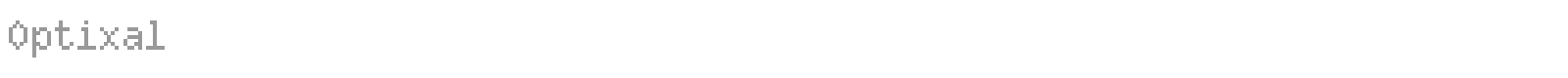 Optixal font preview