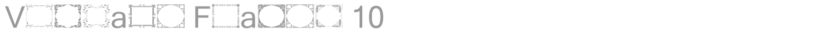 Vintage Frames 10 font preview