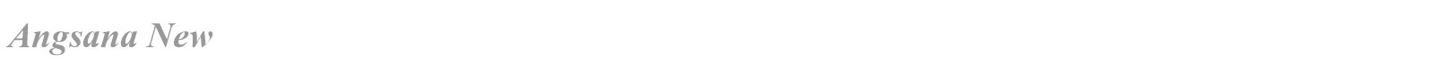 Angsana New font preview