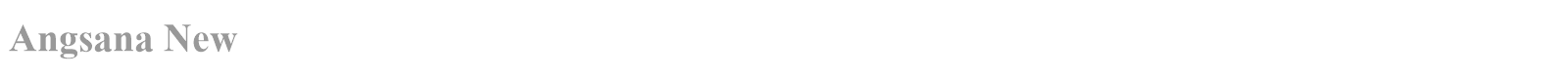 Angsana New font preview