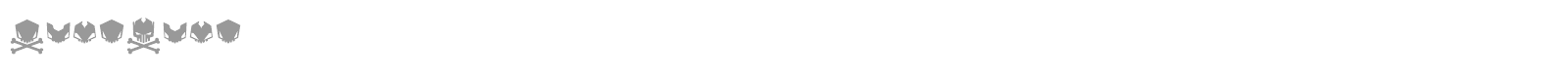 Dead Head font preview