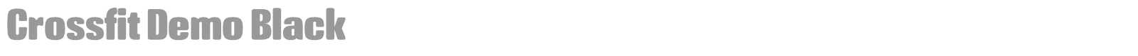 Crossfit font preview
