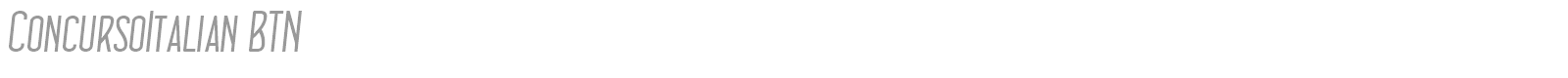 ConcursoItalian BTN font preview