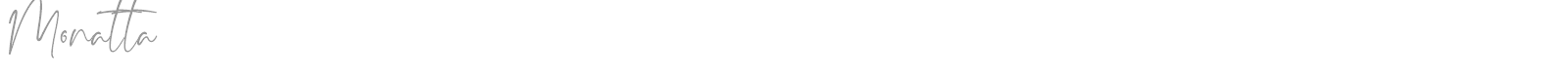 Monatta font preview