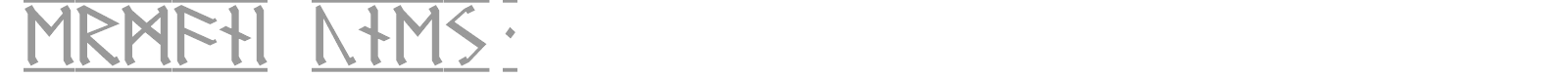 Font Germanic Runes-1