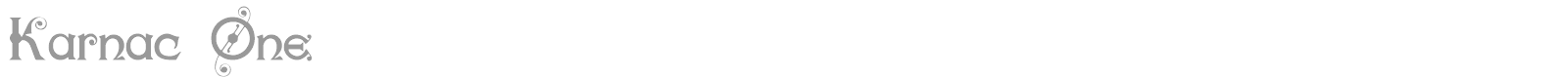 Karnac One font preview