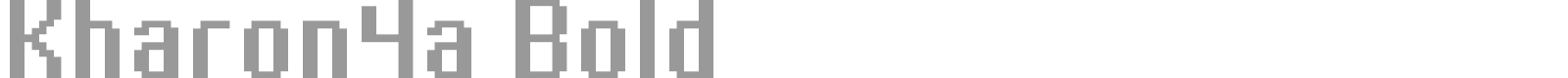 Kharon4a Bold font preview