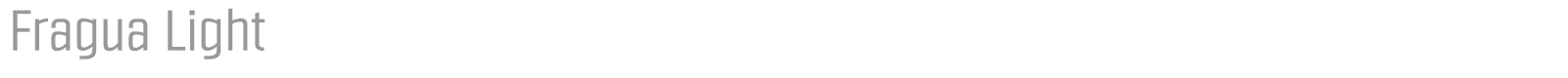 Fragua font preview