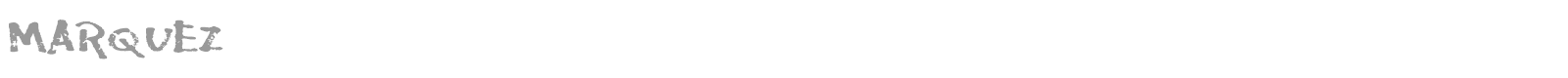 Marquez font preview