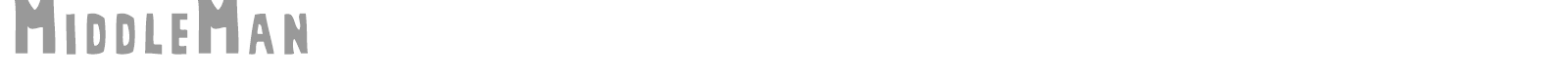 Middle Man font preview